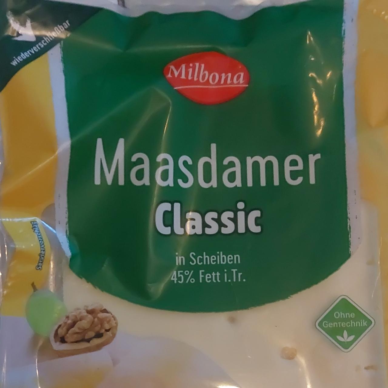 Fotografie - Maasdamer Classic 45% Milbona