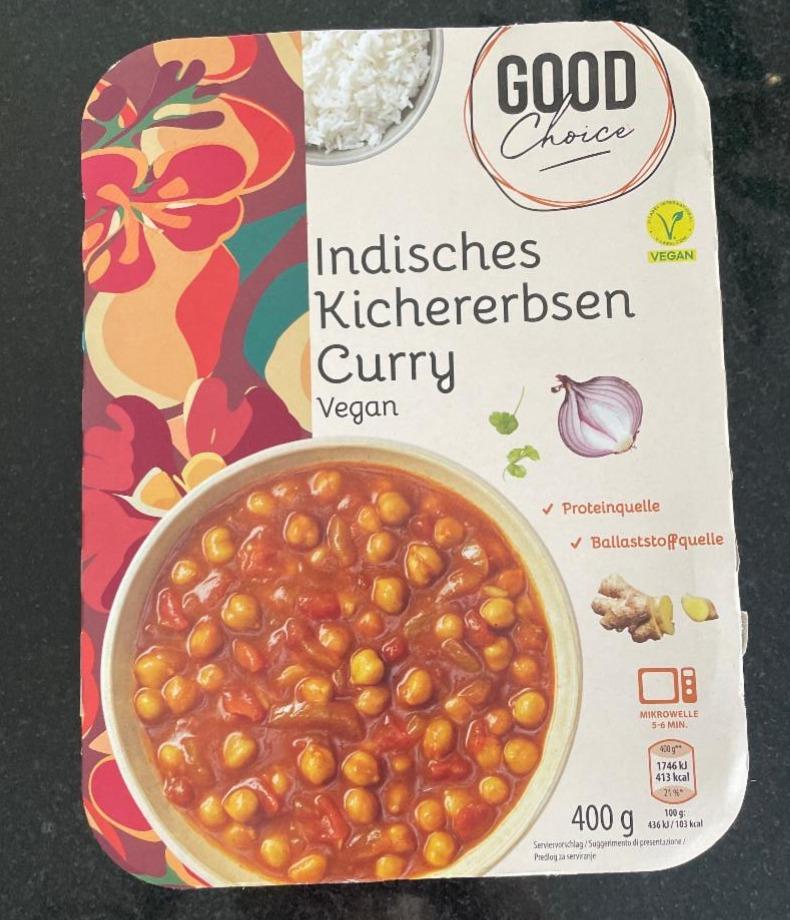 Fotografie - Indisches Kichererbsen Curry Good Choice