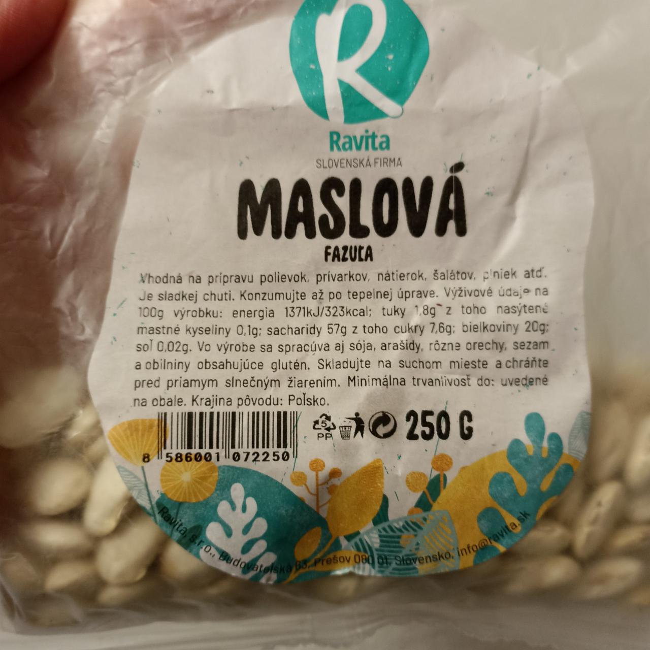 Fotografie - Maslová fazuľa Ravita