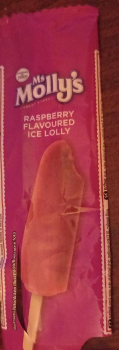 Fotografie - Raspberry Flavoured Ice Lolly Ms Molly's