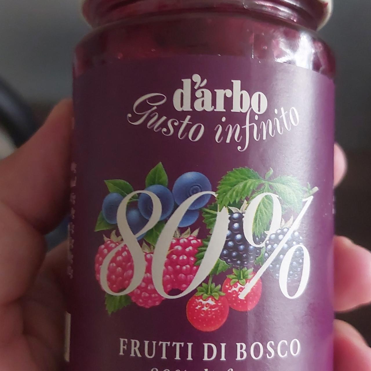 Fotografie - Frutti di bosco 80% d'arbo Gusto infinito