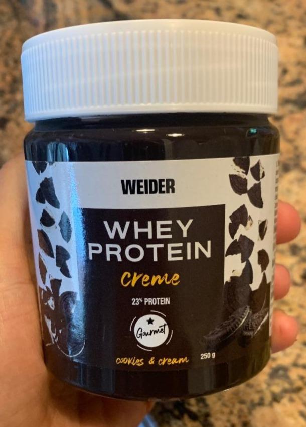 Fotografie - Weider Whey protein creme cookies & cream