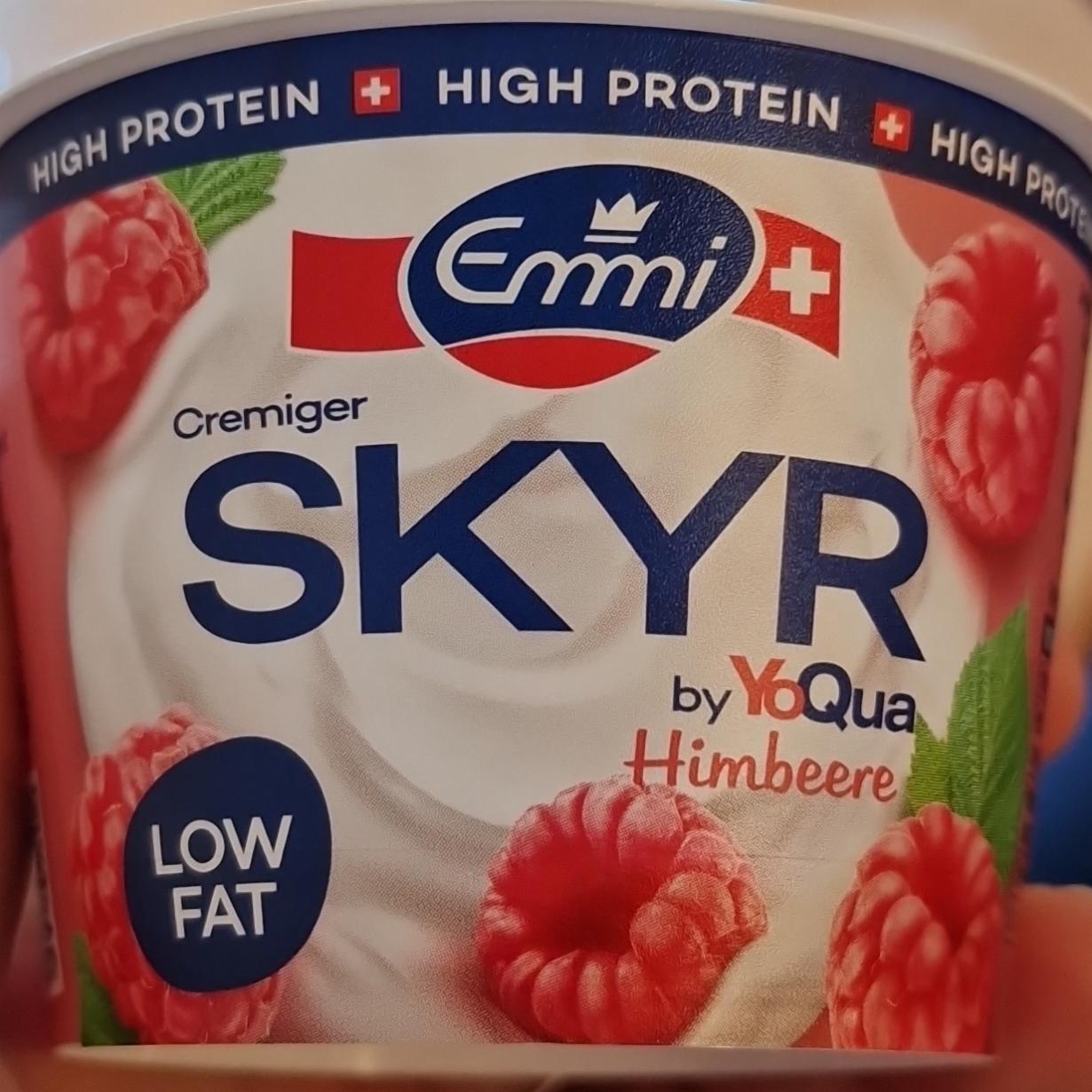 Fotografie - Cremiger Skyr by YoQua Himbeere Emmi