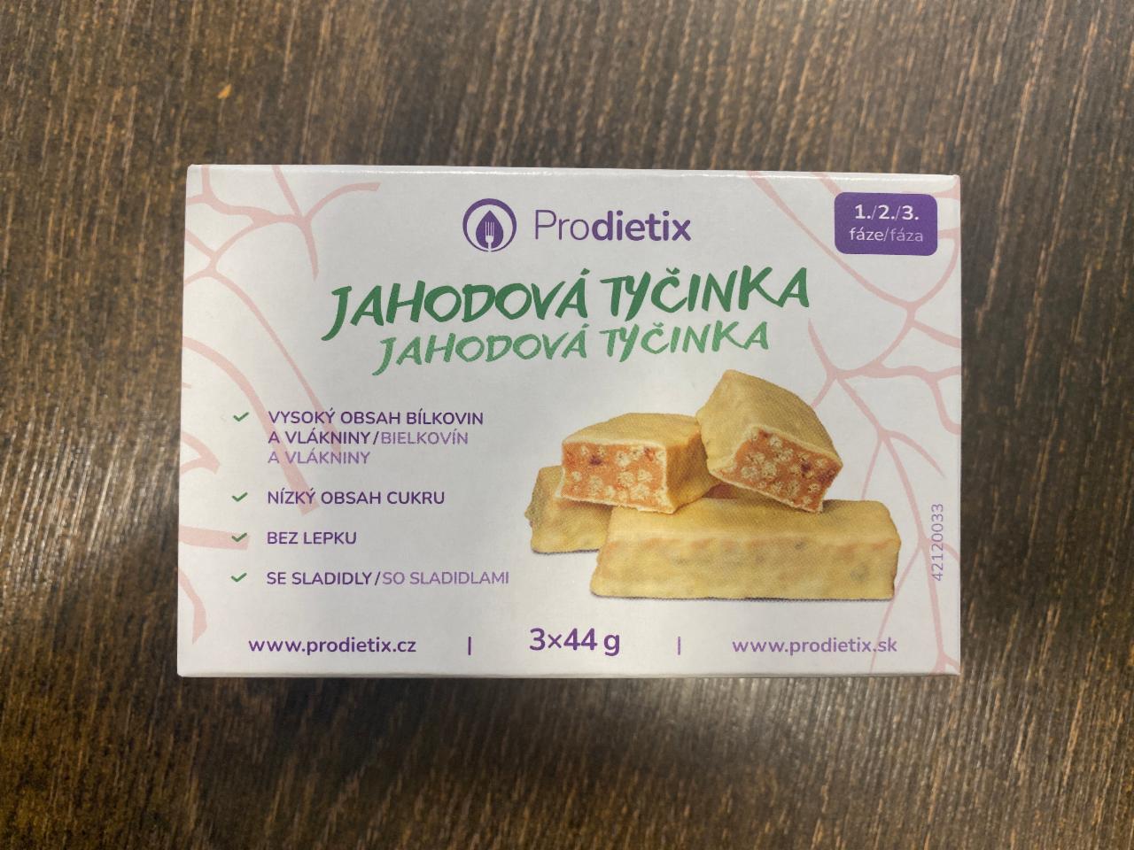 Fotografie - Jahodová tyčinka Prodietix