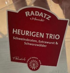 Fotografie - Heurigen trio Radatz