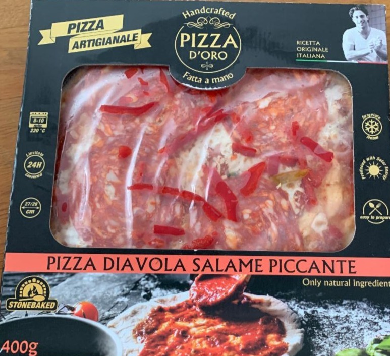 Fotografie - Pizza Diavola salame piccante