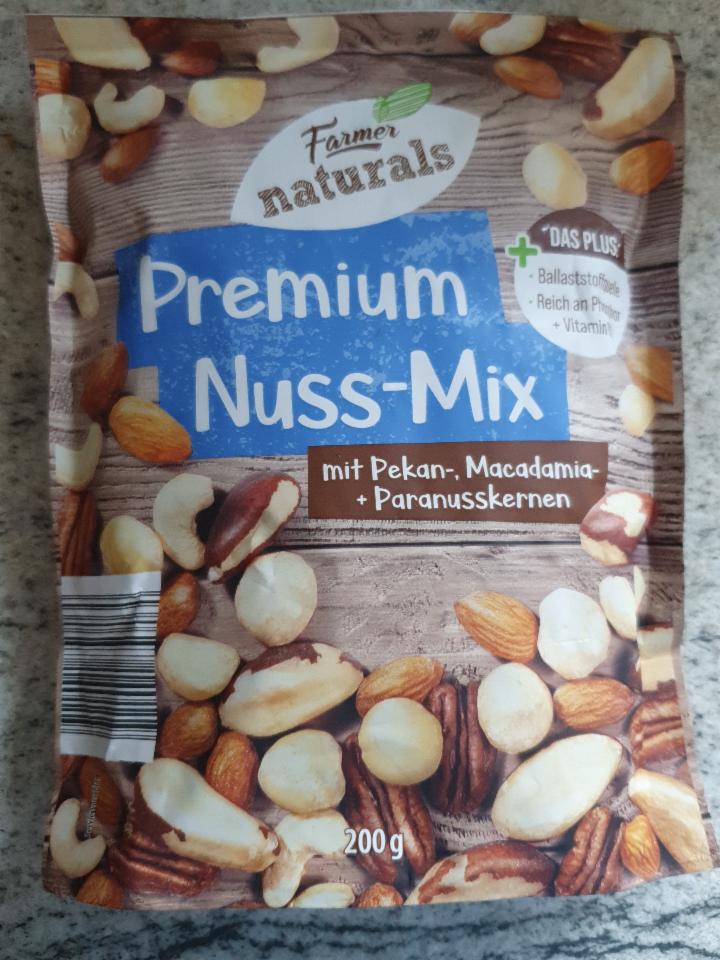 Fotografie - Premium Nuss-Mix Farmer naturals