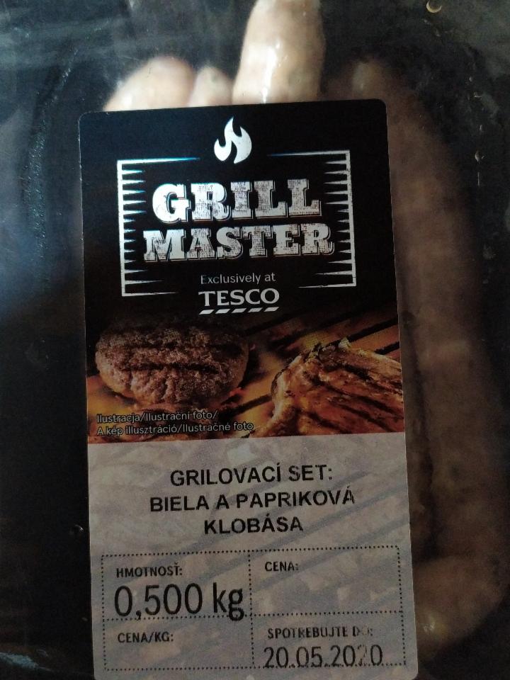 Fotografie - Biele a paprikové klobásy grill master