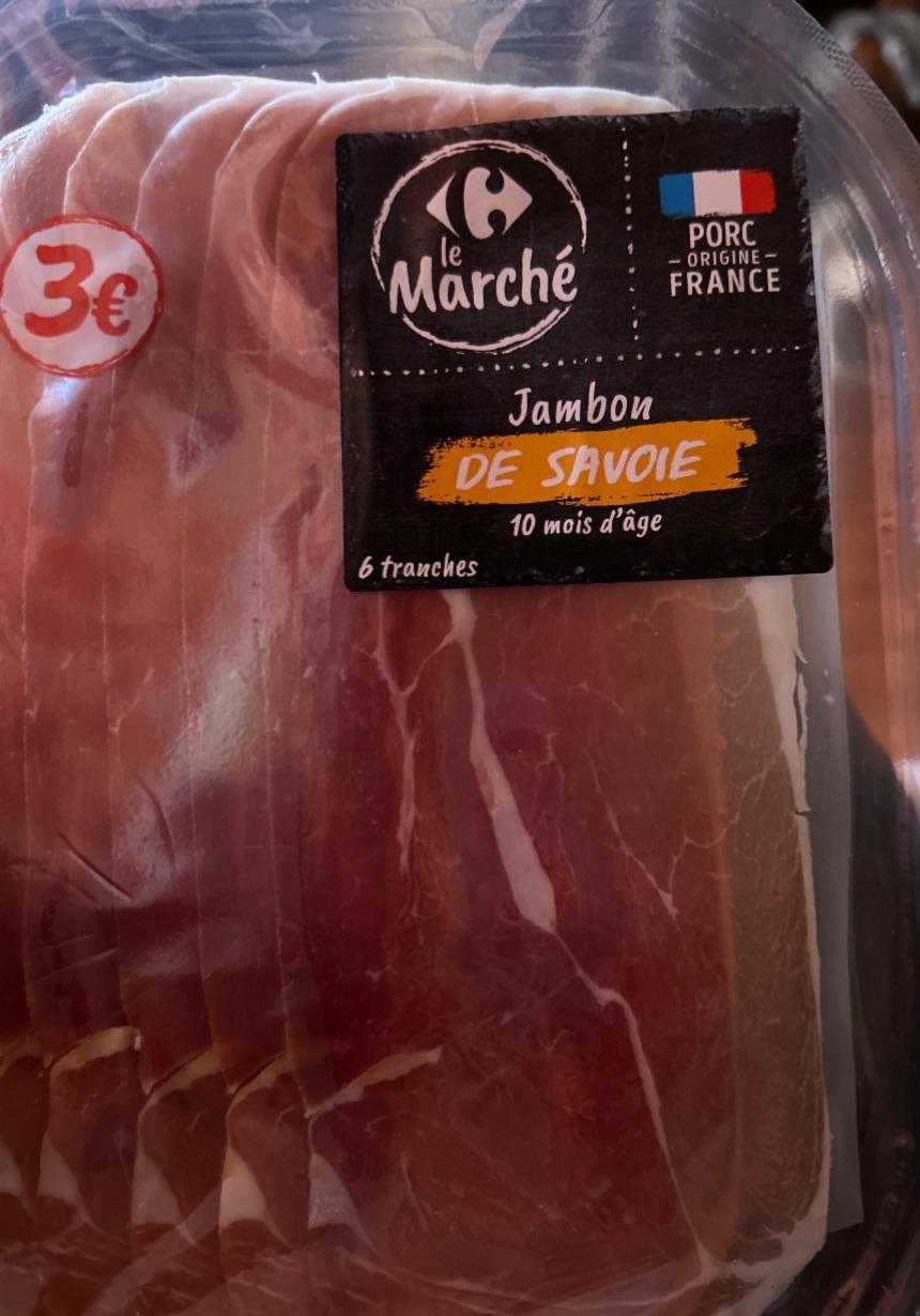 Fotografie - Jambon de Savoie C le Marché