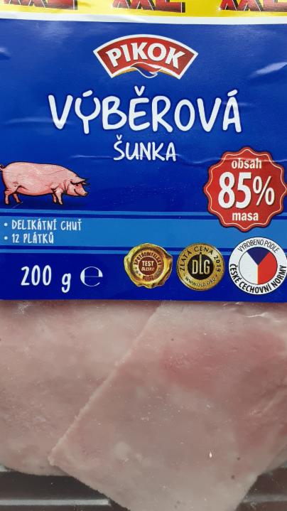 Fotografie - výberová dusená šunka Pikok 85%