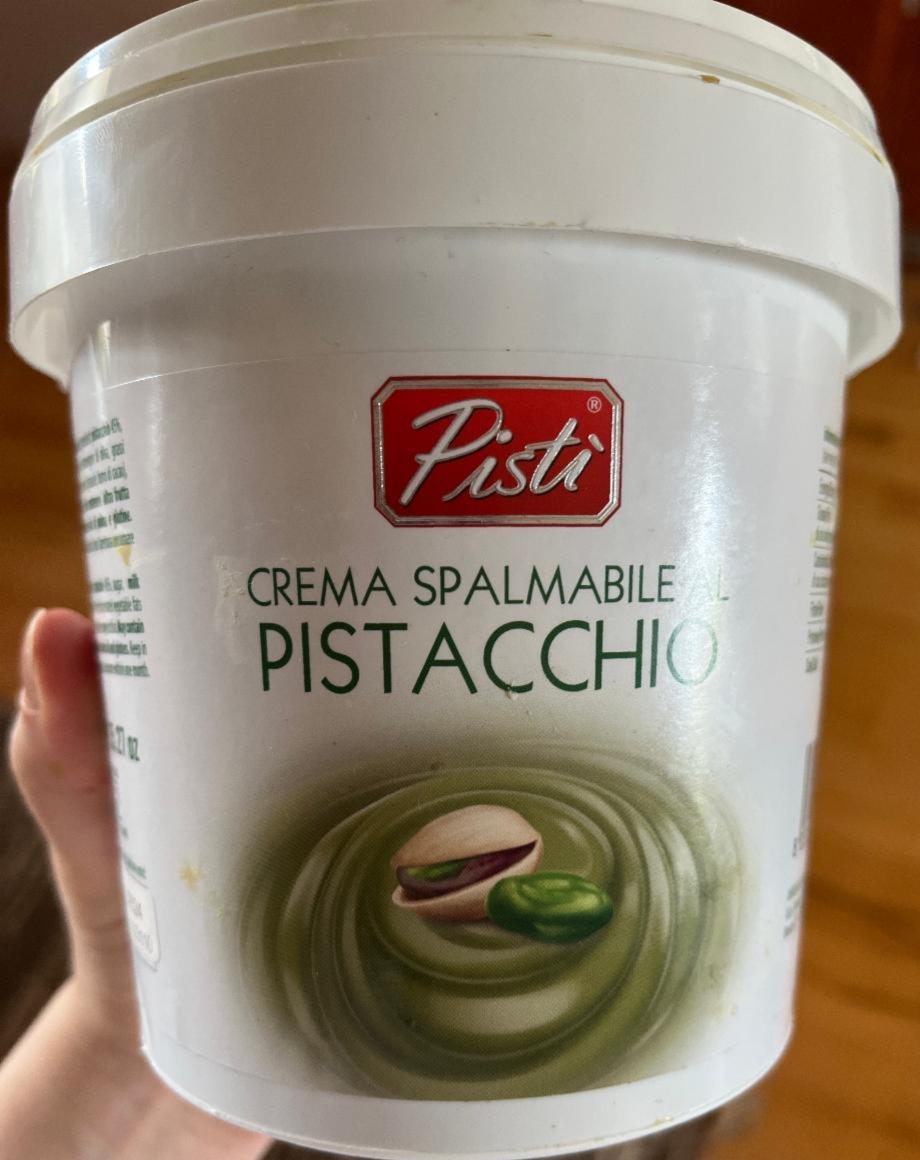 Fotografie - Crema spalmabile al pistacchio Pisti
