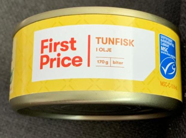 Fotografie - Tunfisk i Olje First Price