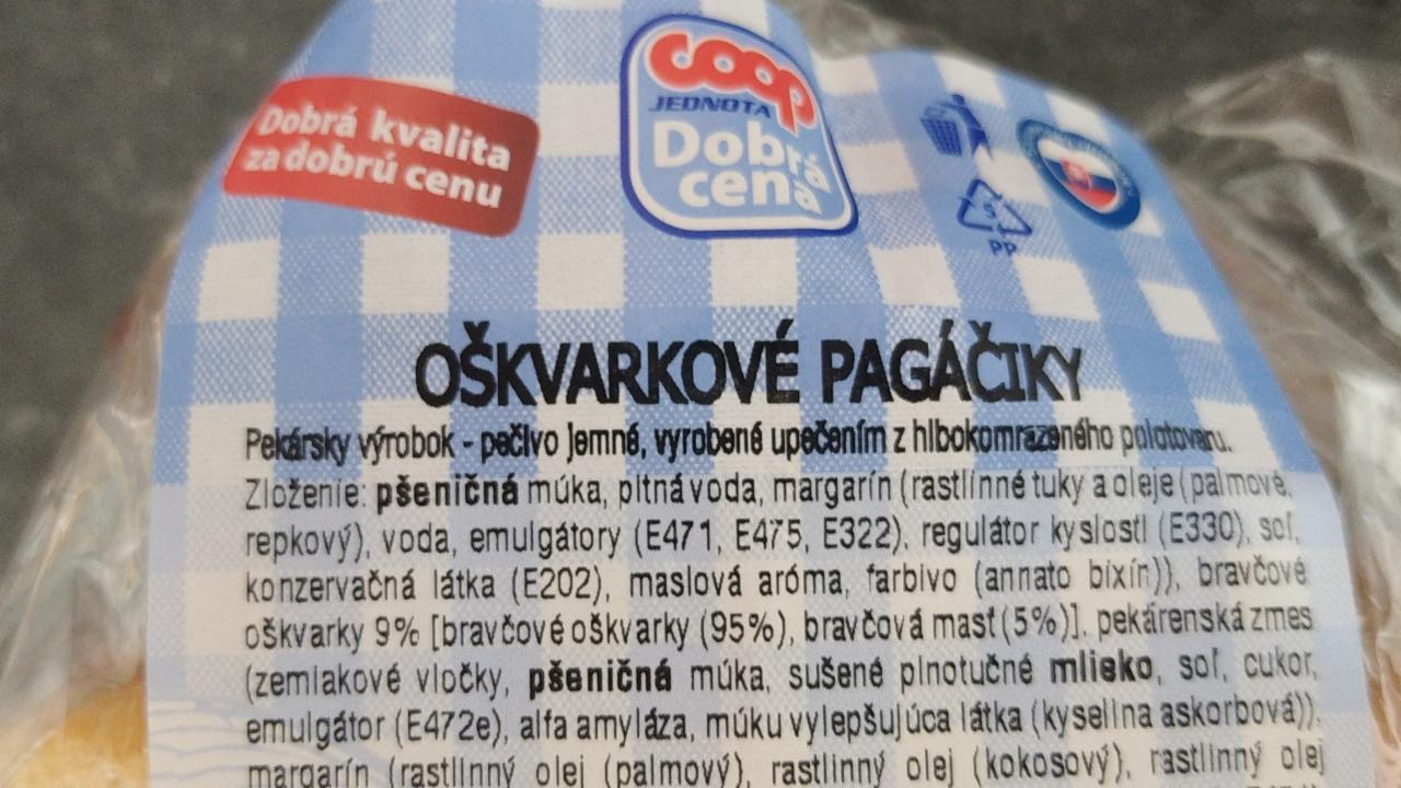 Fotografie - oškvarkové pagáčiky coop