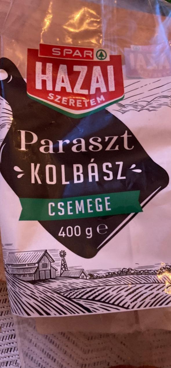 Fotografie - Paraszt kolbász csemege Spar