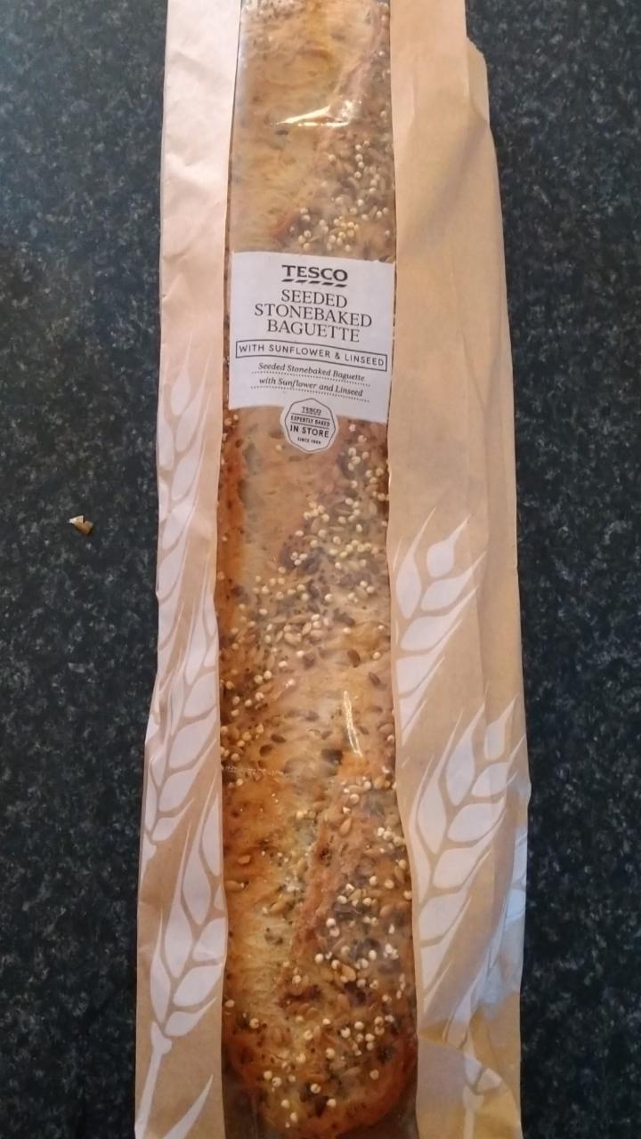 Fotografie - Tesco Seeded Stonebaked Baguette