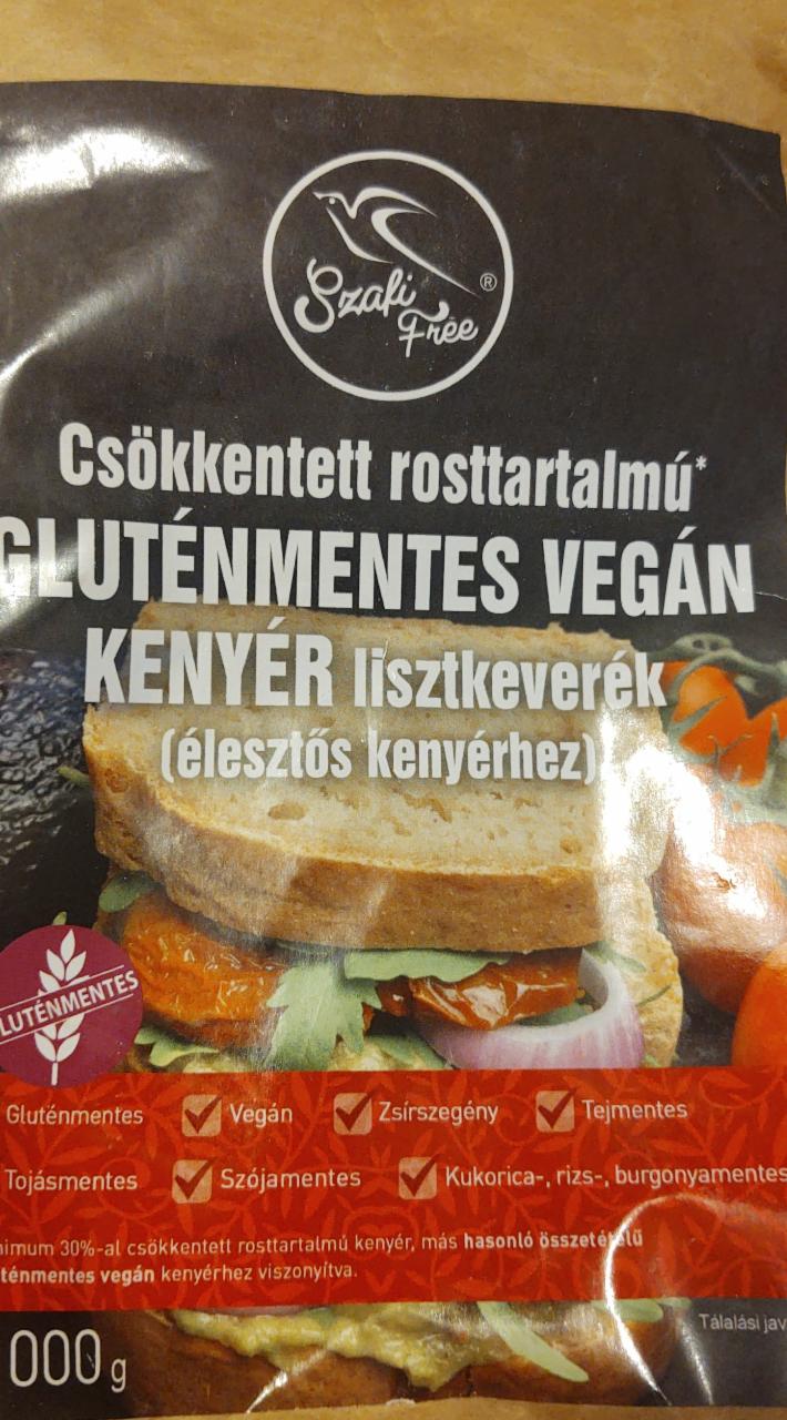 Fotografie - Szafi free múčna zmes na bezlepkový chlieb so zníženým obsahom vlákniny VEGAN