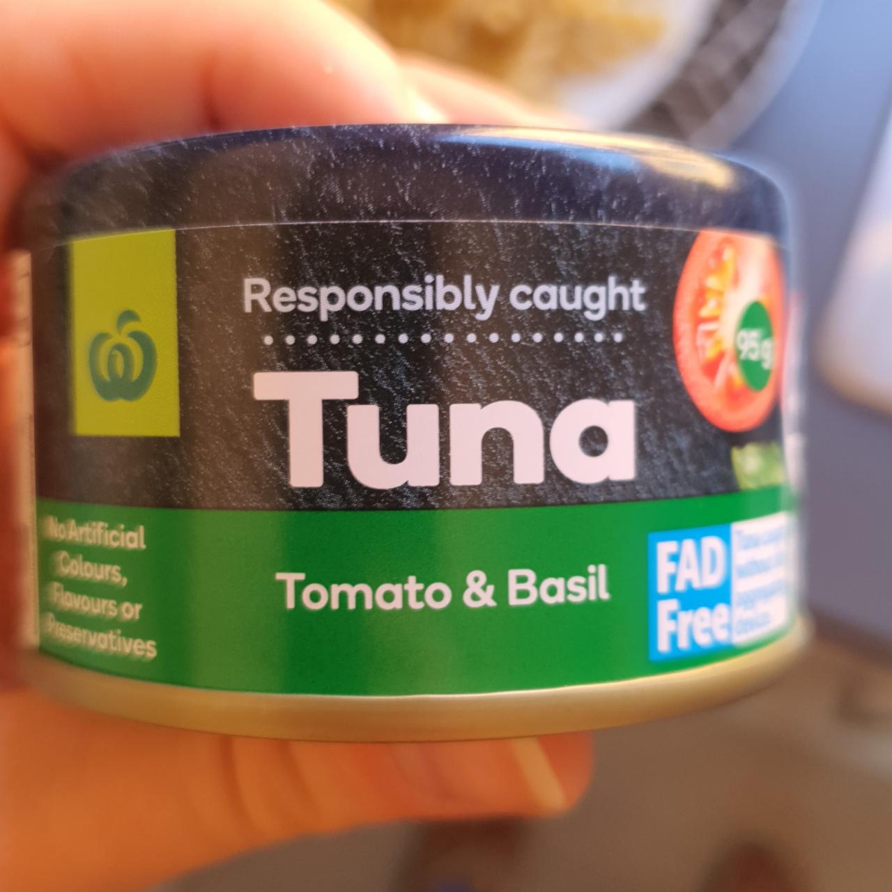 Fotografie - Tuna Tomato & Basil Woolworths