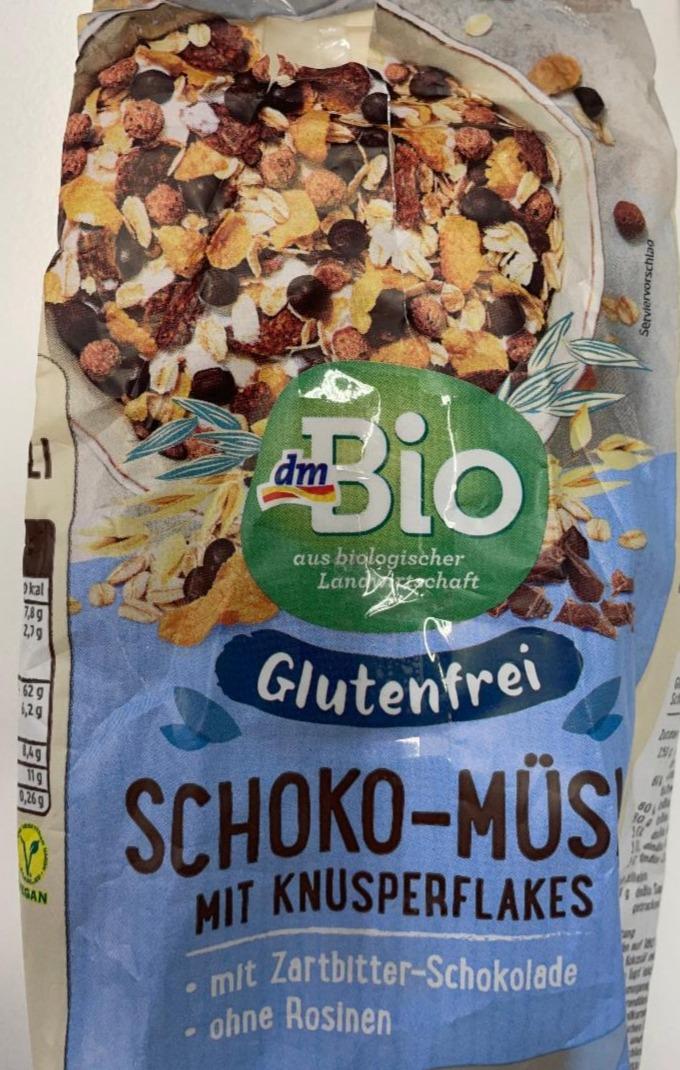 Fotografie - Glutenfrei Schoko-Müsli mit Knusperflakes dmBio