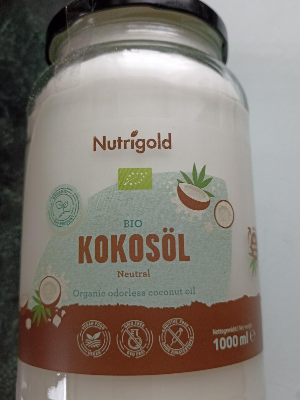 Fotografie - Kokosöl Neutral Nutrigold