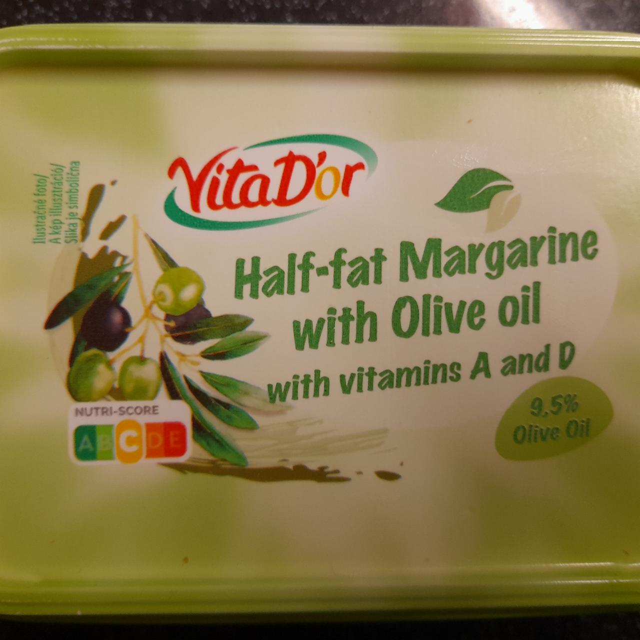 Fotografie - Half-fat Margarine with Olive oil VitaD´or