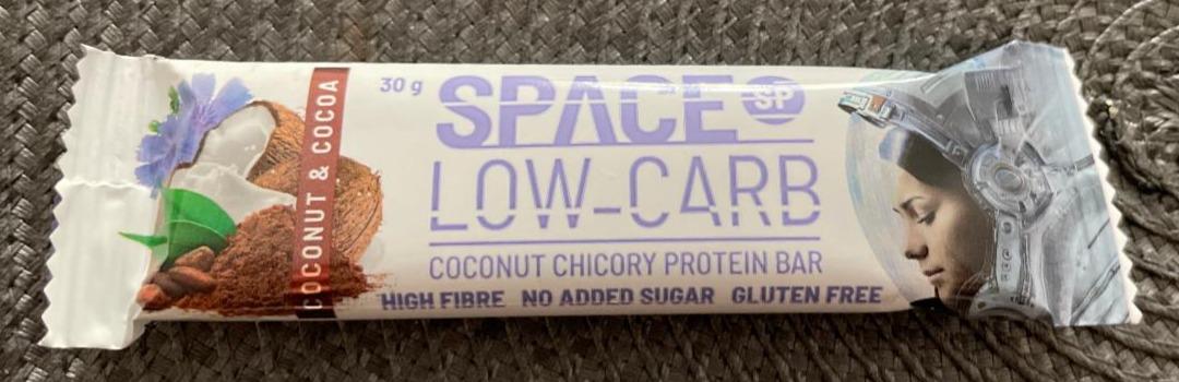 Fotografie - Space Low-Carb Coconut Chicory Protein bar Coconut & Cocoa