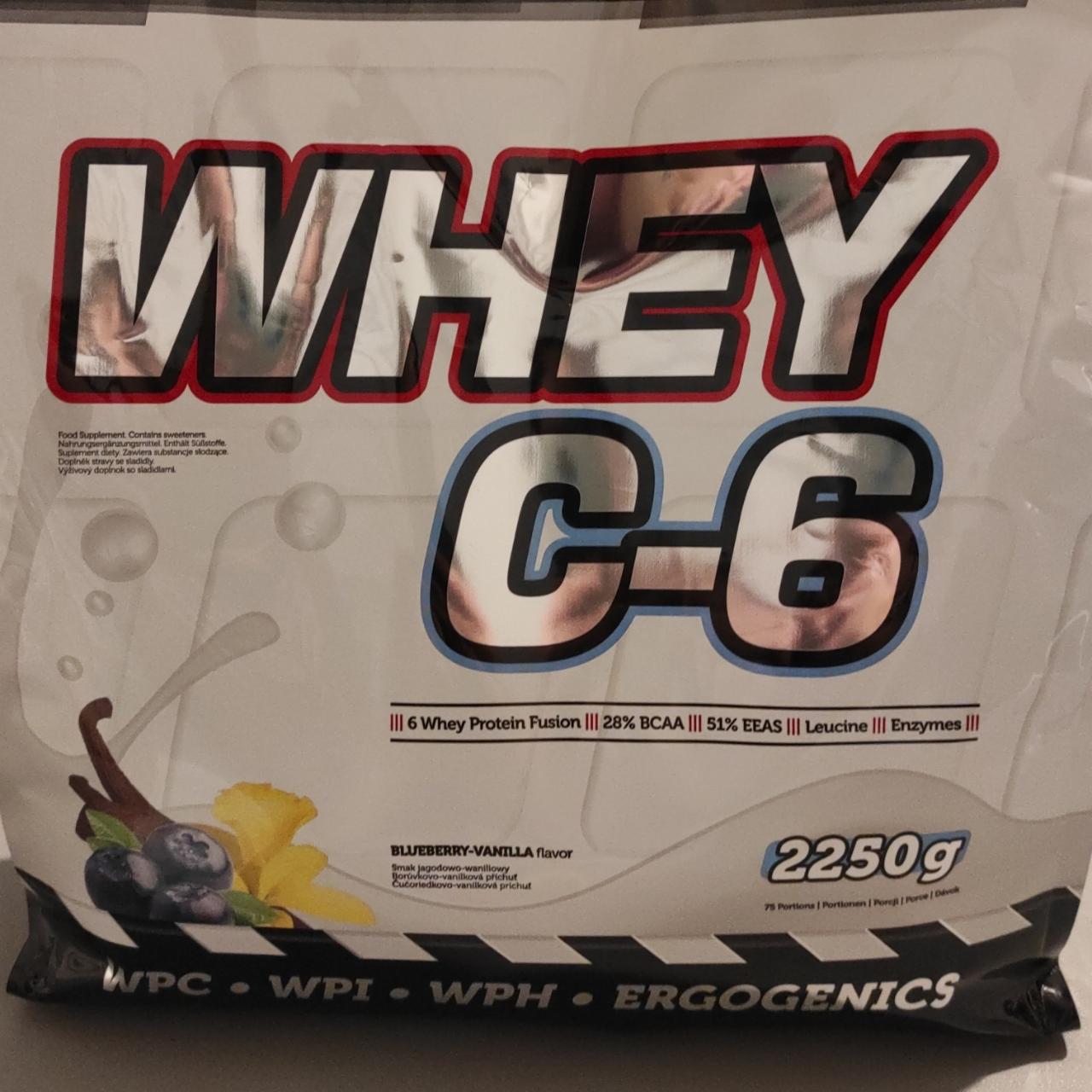 Fotografie - Whey C-6 Blueberry- Vanilla