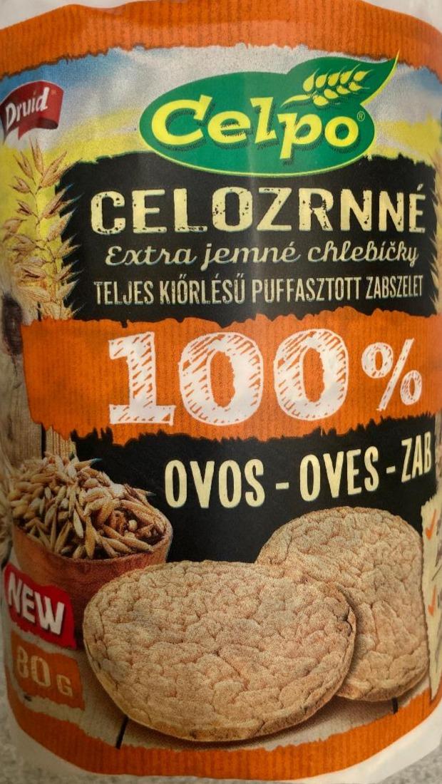 Fotografie - celozrnné extra jemné chlebíčky 100% oves Celpo