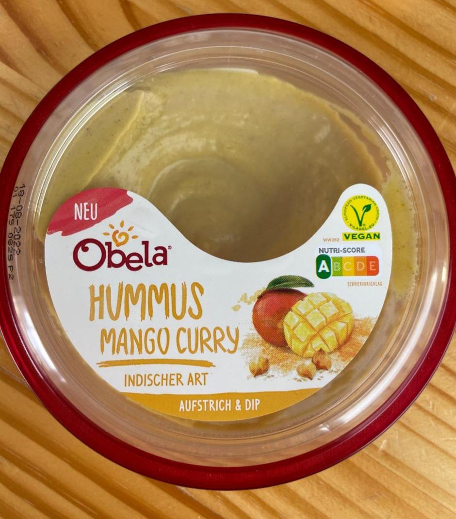 Fotografie - Hummus mango curry Obela