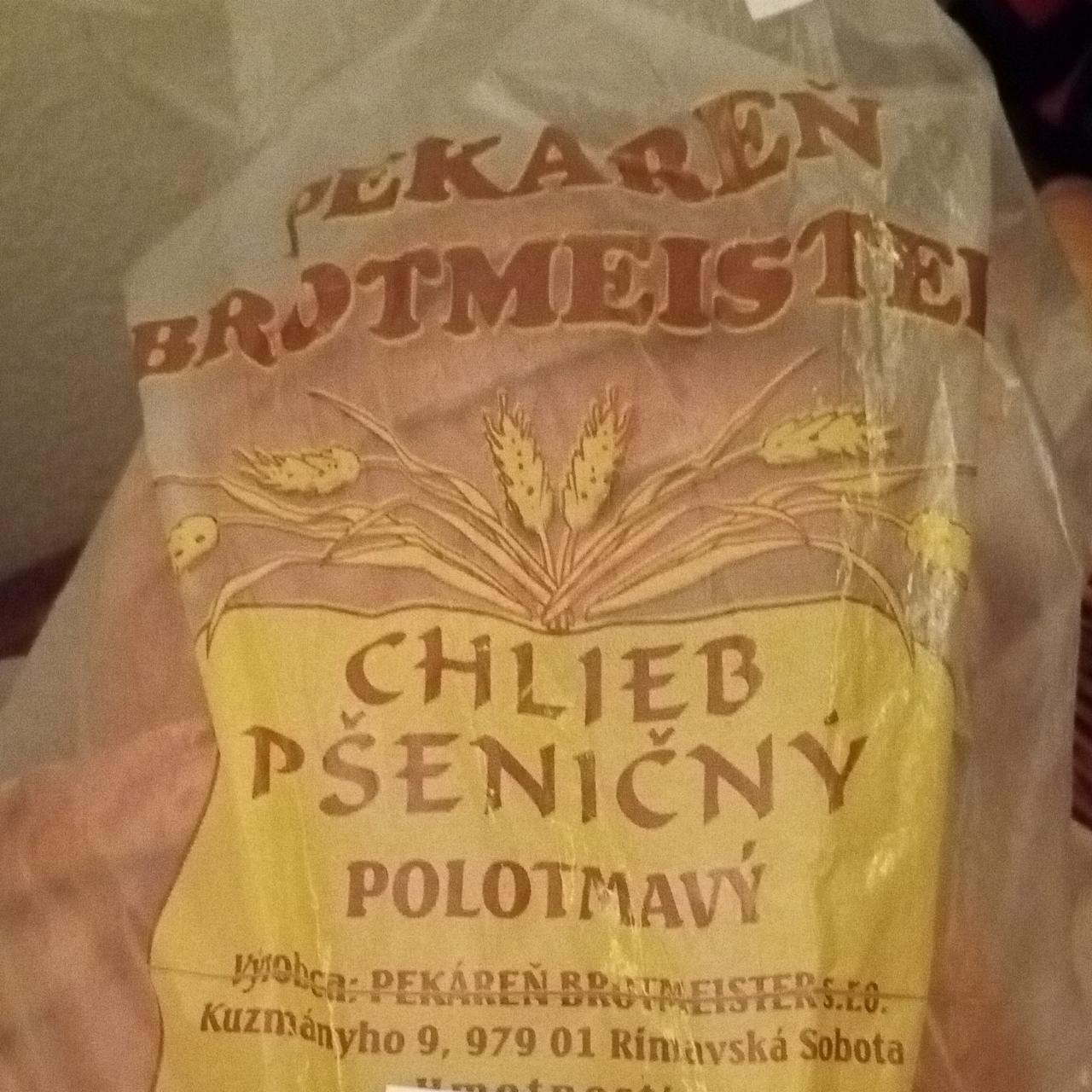 Fotografie - Chlieb pšeničný polotmavý BROTMEISTER