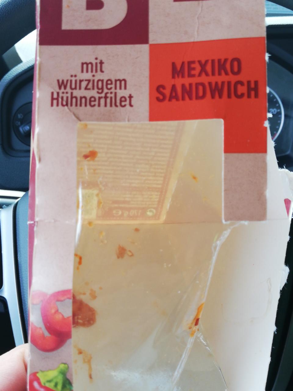 Fotografie - Billa Mexiko sandwich