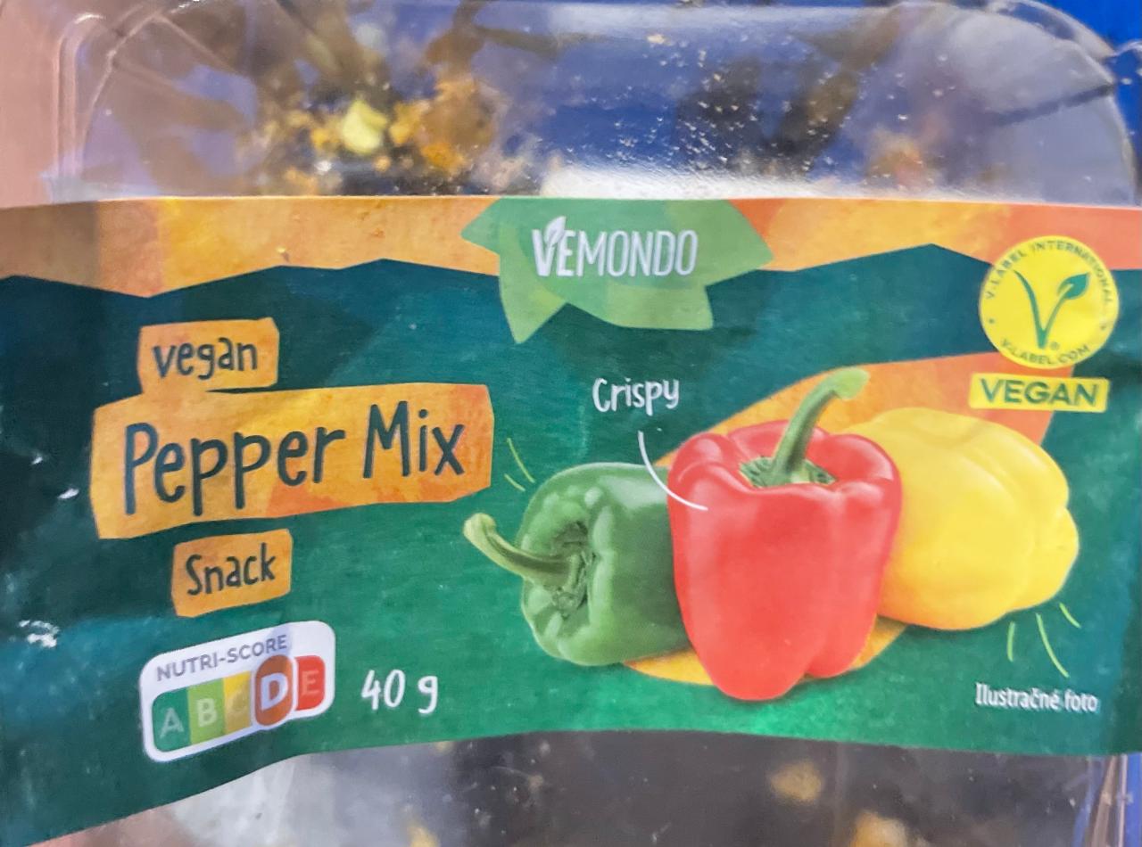 Fotografie - Vegan Pepper Mix Snack Vemondo