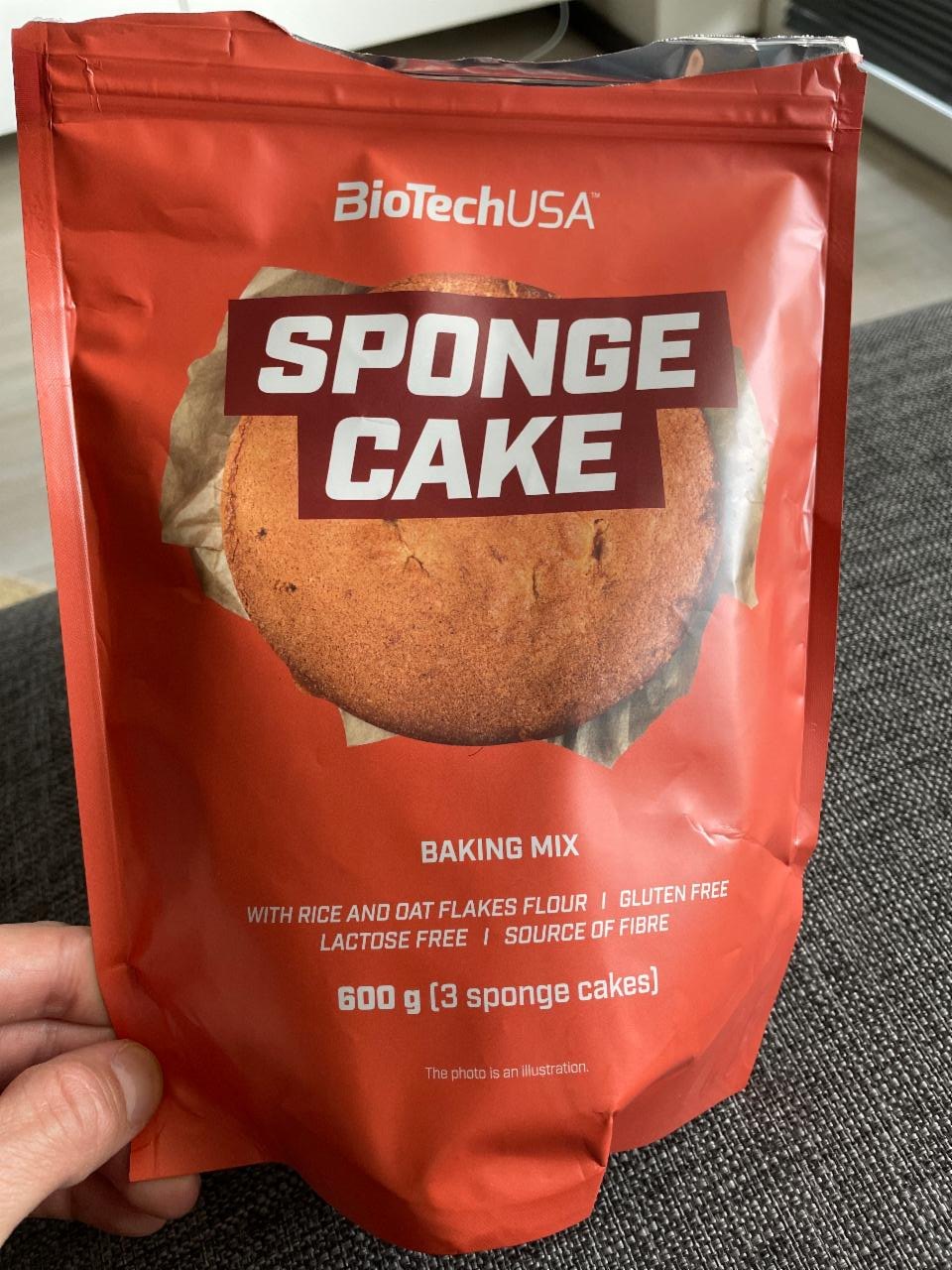 Fotografie - Sponge Cake BioTechUSA