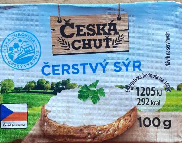 Fotografie - čerstvý syr Česká chuť