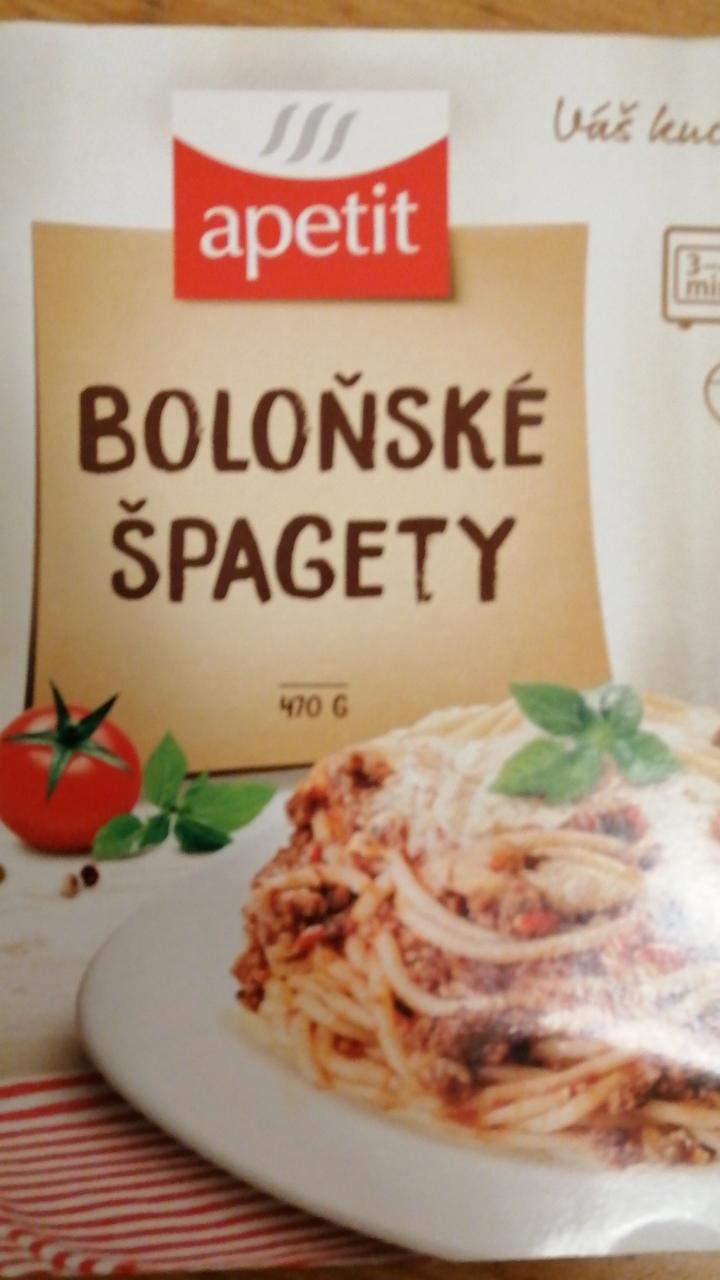 Fotografie - Boloňské špagety Apetit