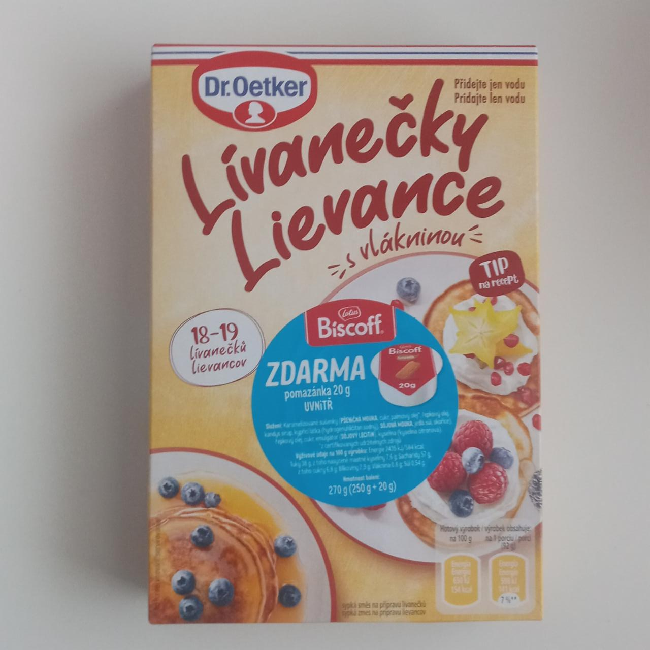 Fotografie - Lievance Dr.Oetker