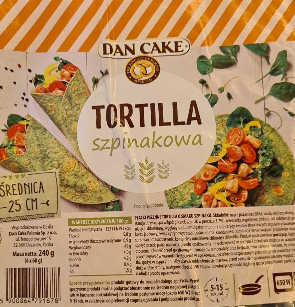 Fotografie - Tortilla Szpinakova