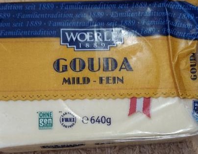 Fotografie - gouda mild-fein WOERLE