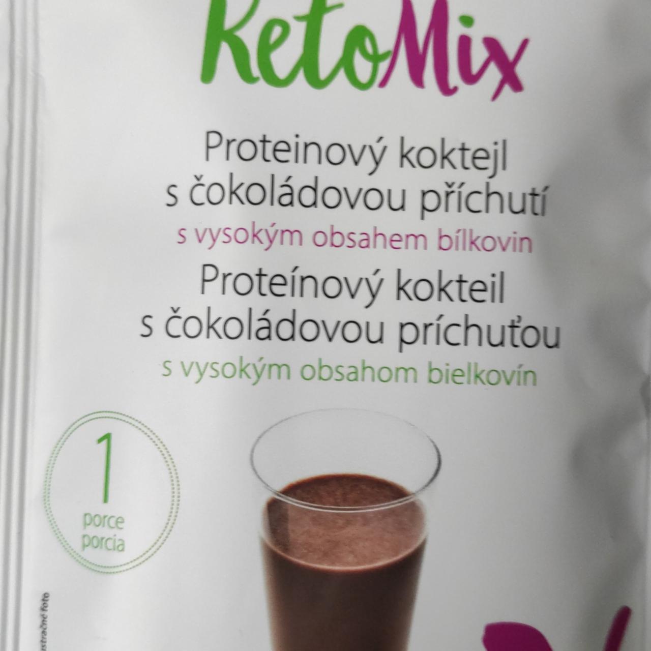 Fotografie - Proteinový koktejl s čokoládovou příchutí KetoMix
