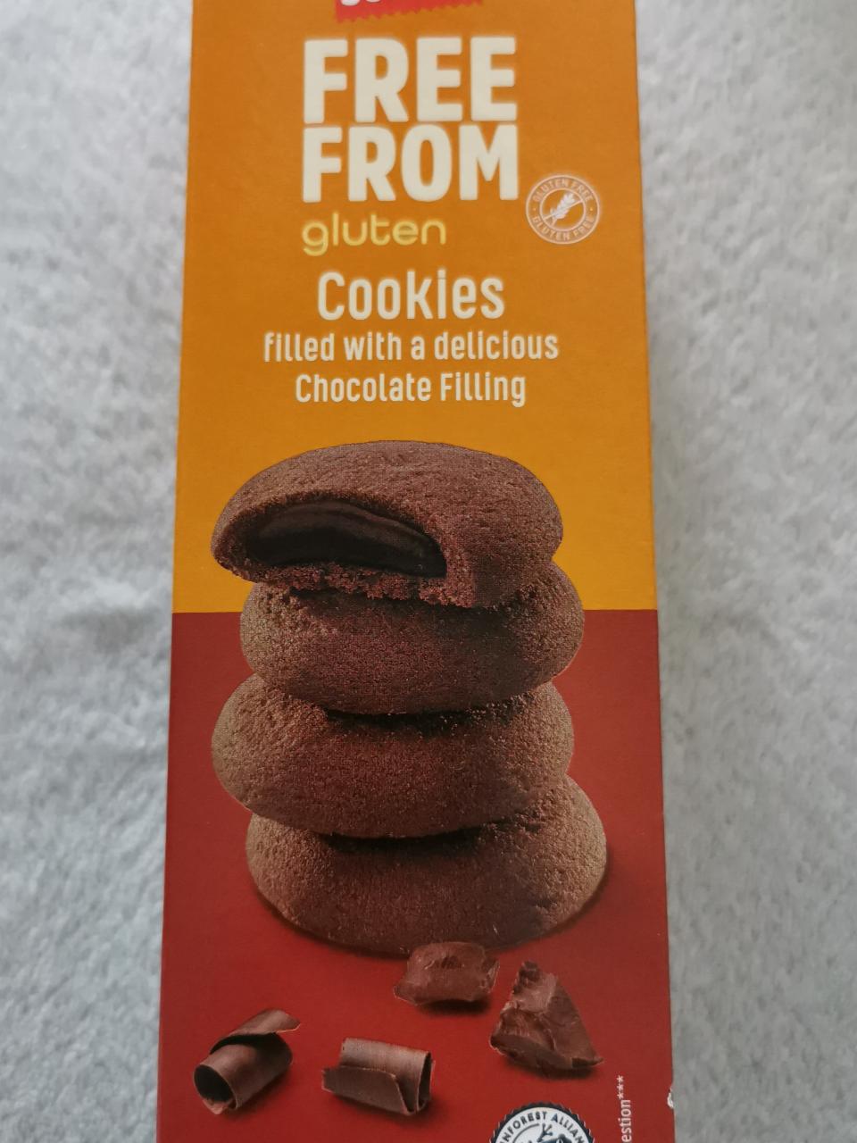 Fotografie - Free from gluten Cookies chocolate filling Sondey