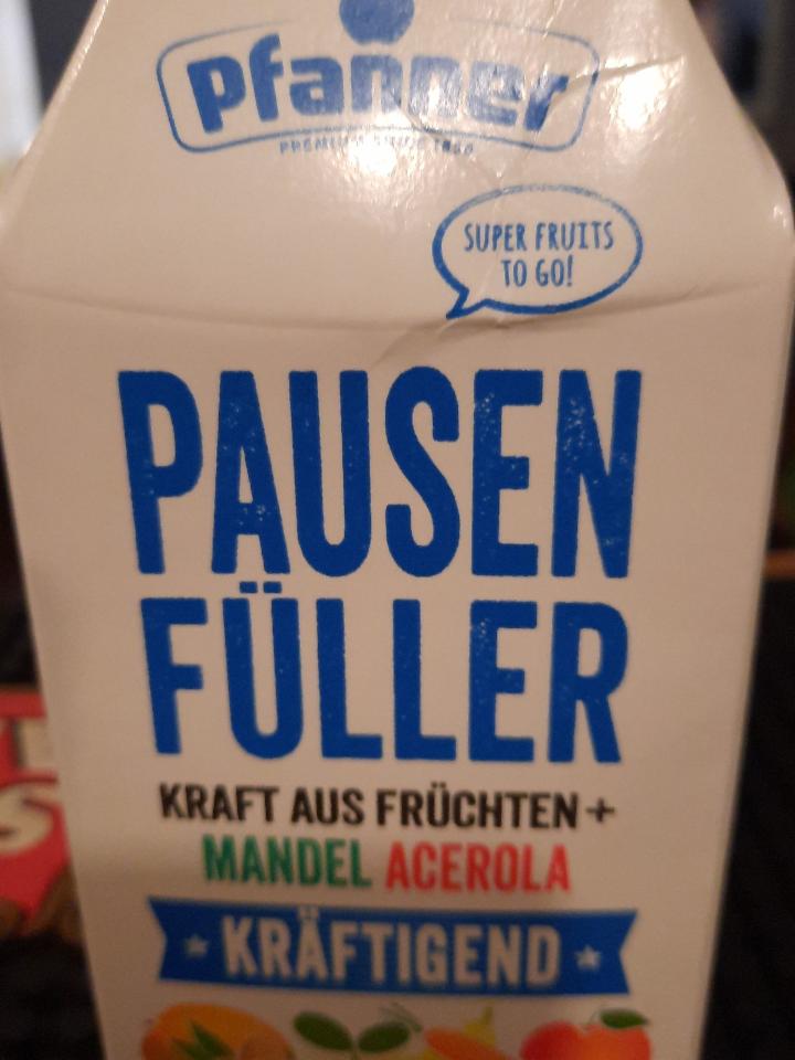 Fotografie - Pfanner Pausen Fuller