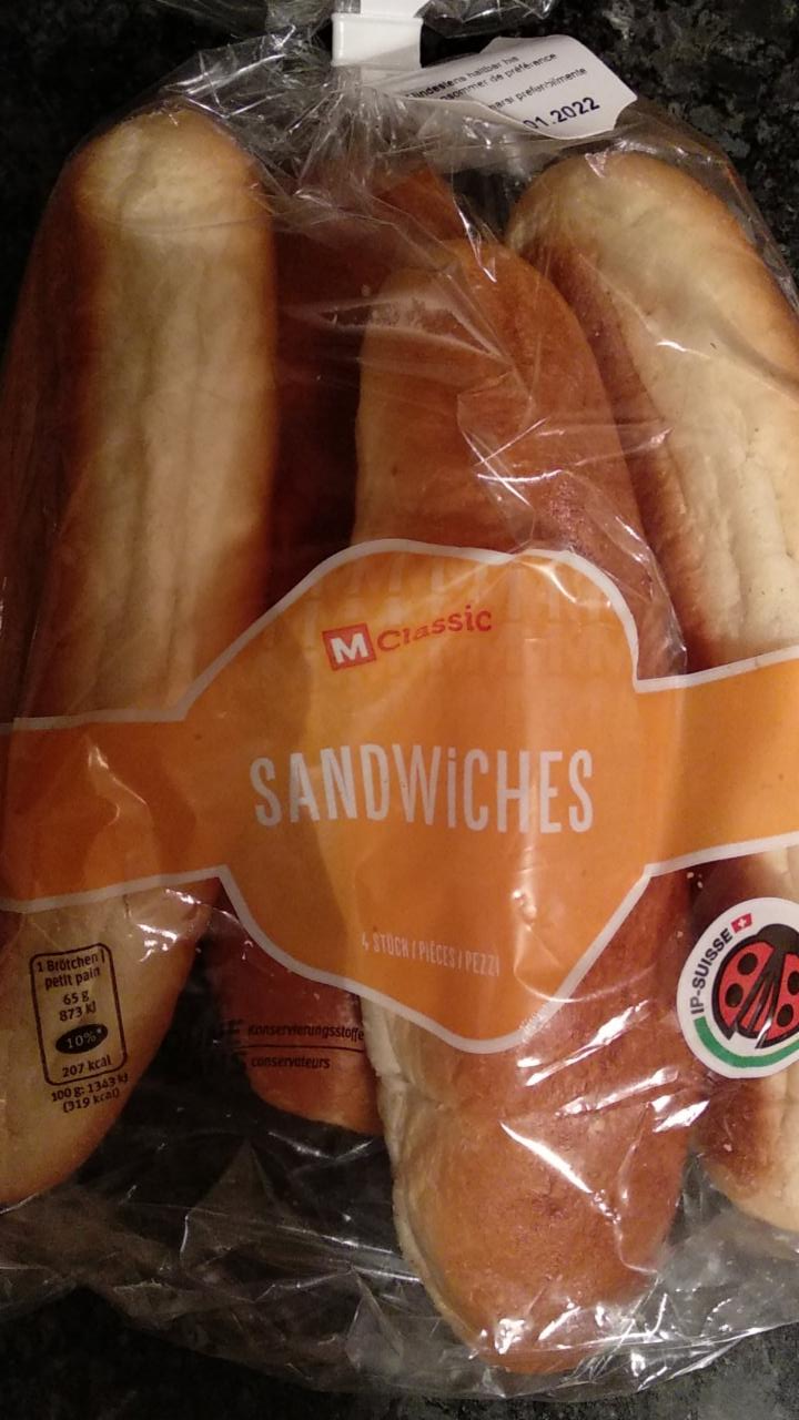 Fotografie - Sandwiches M Classic