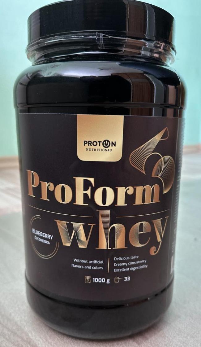 Fotografie - ProForm Whey Blueberry Proton