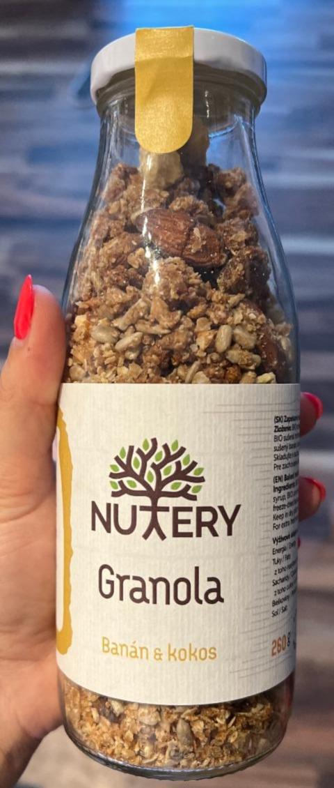 Fotografie - Nutery Granola Banán a kokos