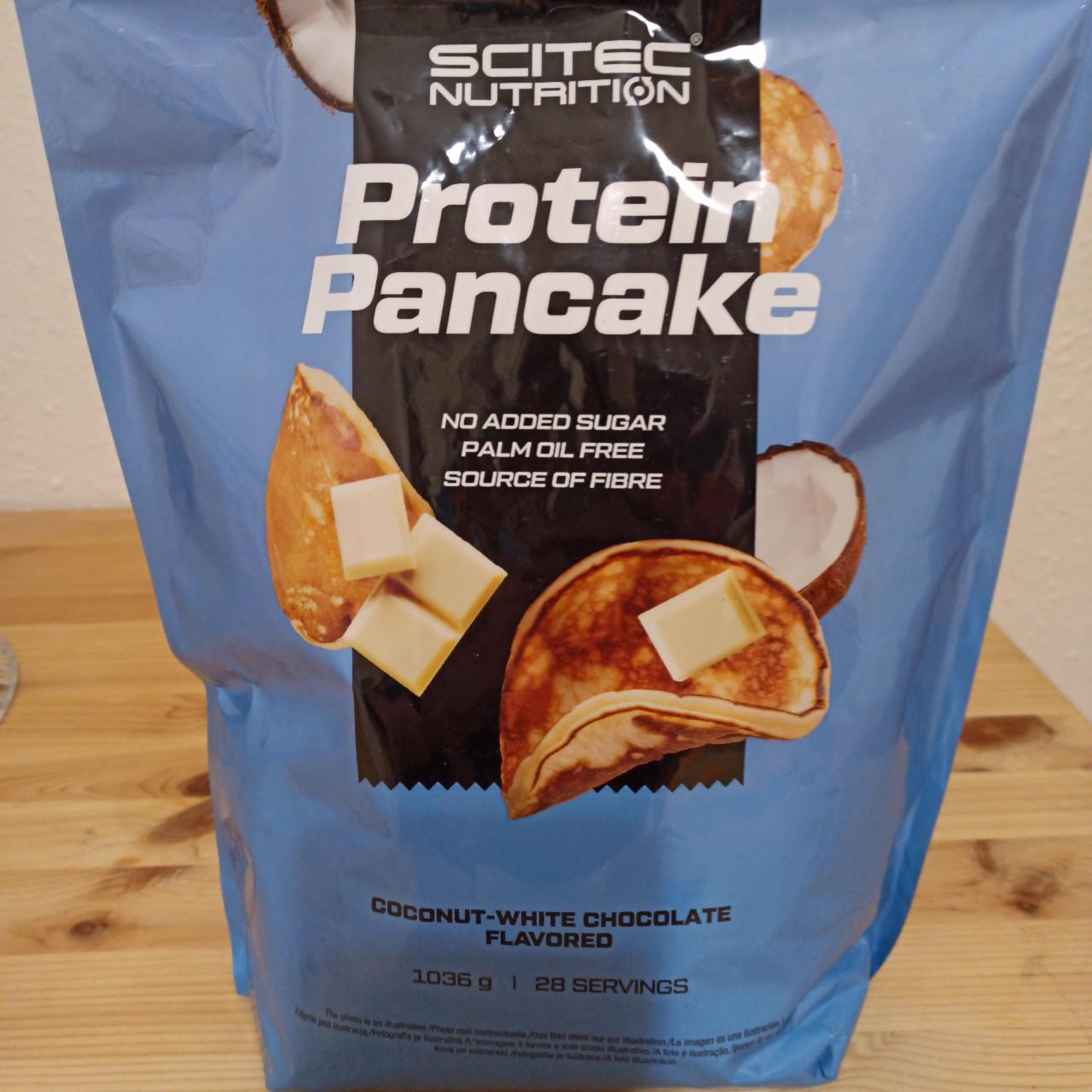 Fotografie - Protein Pancake coconut-white chocolate Scitec Nutrition