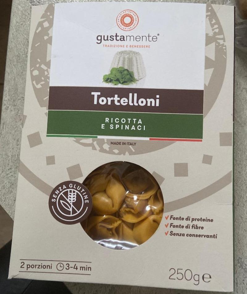 Fotografie - Tortelloni Rictta e spinaci Gustamente