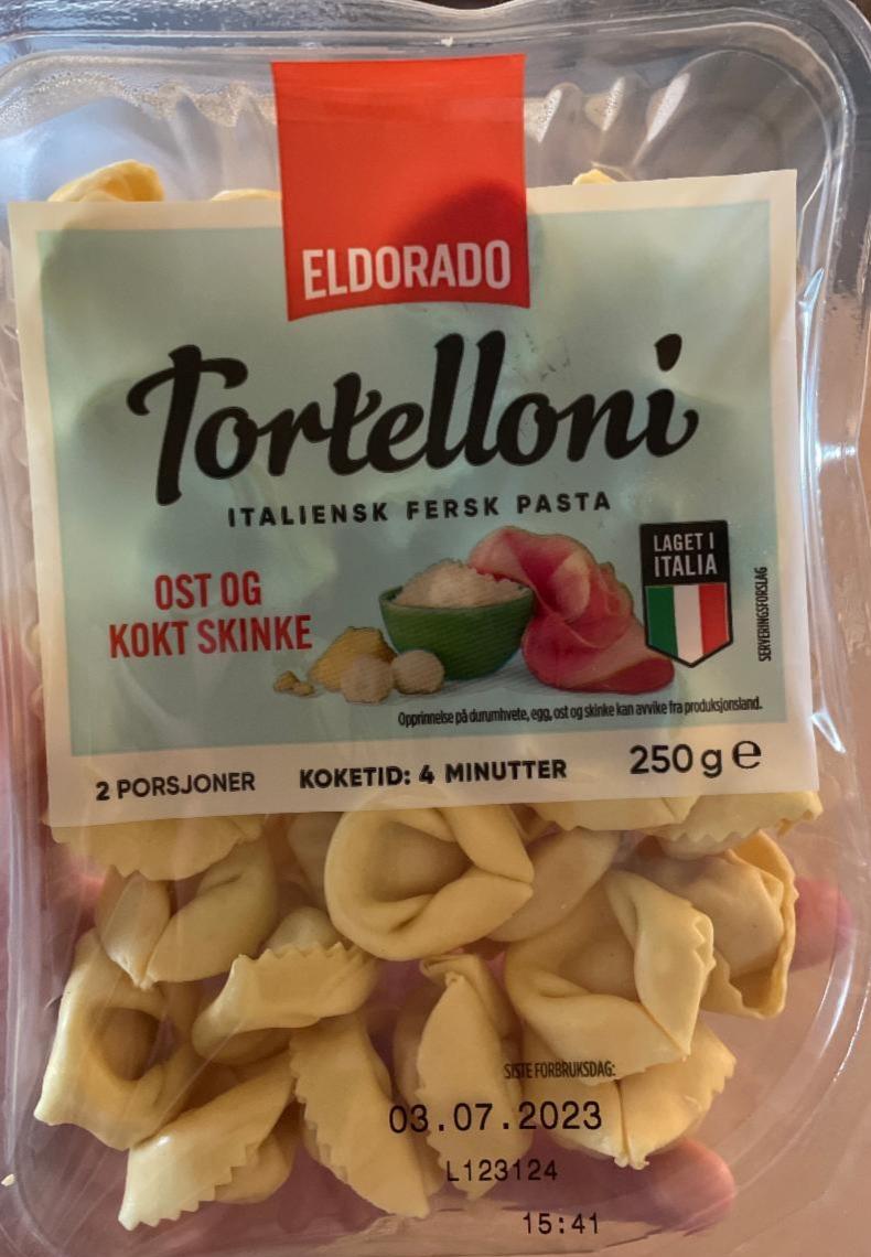 Fotografie - Tortelloni Eldorado ost og kokt skinke