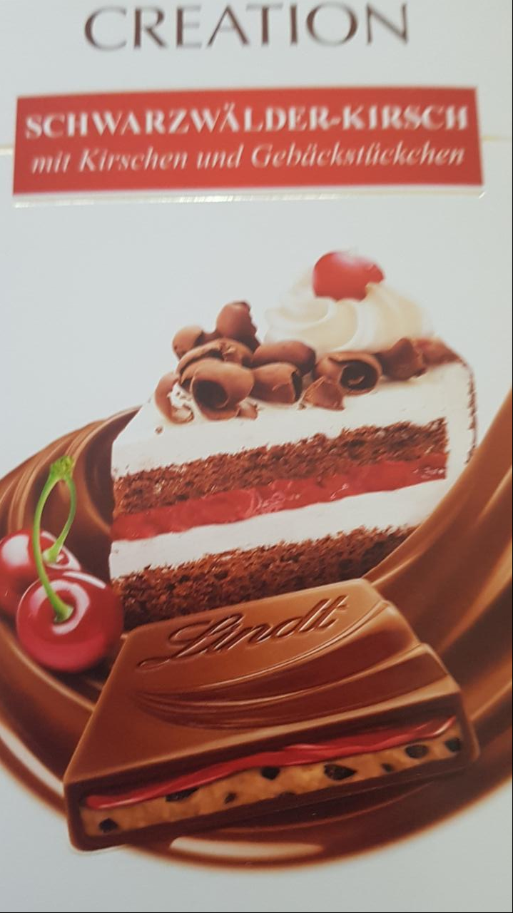 Fotografie - Lindt Creation schwarzwälder kirsch