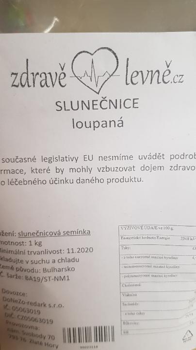 Fotografie - Slunečnice loupaná (zdravelevne.cz)
