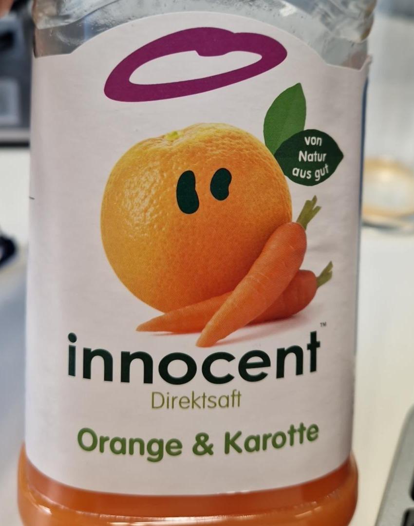 Fotografie - Direktsaft Orange & Karotte Innocent