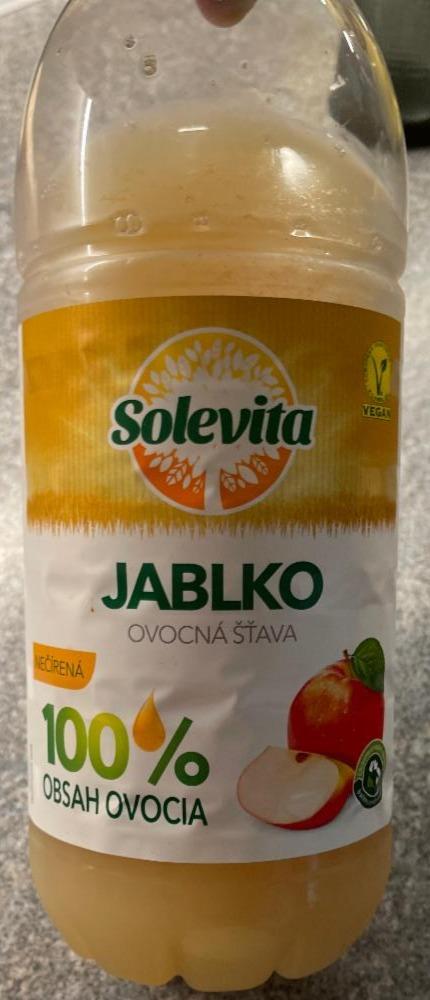 Fotografie - Jablko Ovocná šťava Solevita